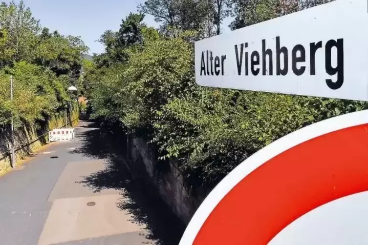 Viele Bewohner der Hambacher H&ouml;he nutzen den Alten Viehberg, um zu Fu&szlig; oder mit dem Rad in die Stadt zu kommen. Allerdings sei d