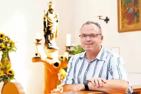 Ist gestern noch mit den Messdienern der Großpfarrei Hl. Hildegard nach Rom gefahren: Diakon Markus Fleischer.