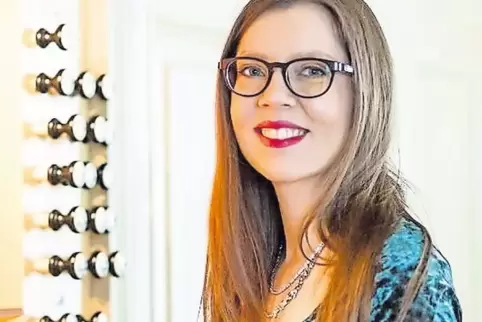 Frauen-Power an der Orgel: Anna-Victoria Baltrusch.
