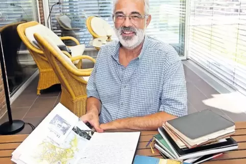 Als Student in Guatemala: Willi Jung schwelgt in Erinnerungen.