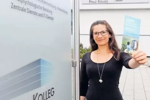 Zufrieden mit ihrer Entscheidung für das Abi mit 27 Jahren: Monika Sebastian aus Haßloch.