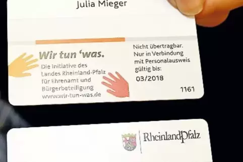 Auch Ehrenamtliche aus Mutterstadt können nun die Ehrenamtskarte erhalten.