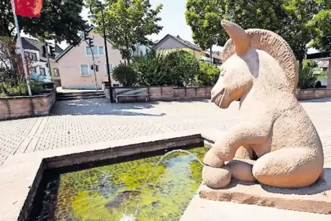 Die RHEINPFALZ kommt heute an den Strahleselbrunnen.