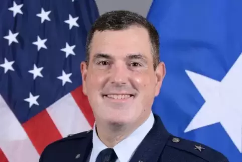Wird auf der Air Base Ramstein Nachfolger von Brigadegeneral Moore: der neue Kommandant Mark R. „Buzz“ August.  Foto: Air Base/f