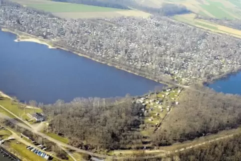 Zukunft ungewiss: das Campinggebiet „Auf der Au“ bei Waldsee.