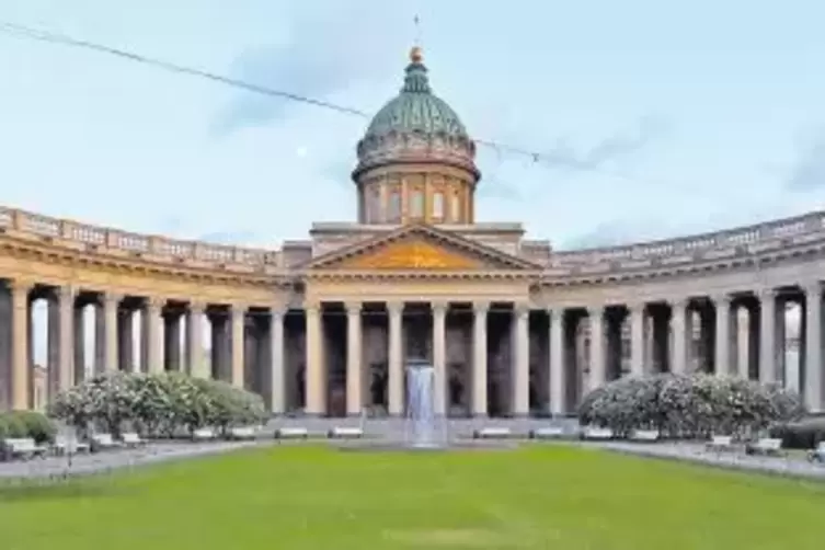 In der Kazaner Kathedrale am Newski-Prospekt in St. Petersburg wird es im Mai voraussichtlich ein deutsch-russisches Konzert mit