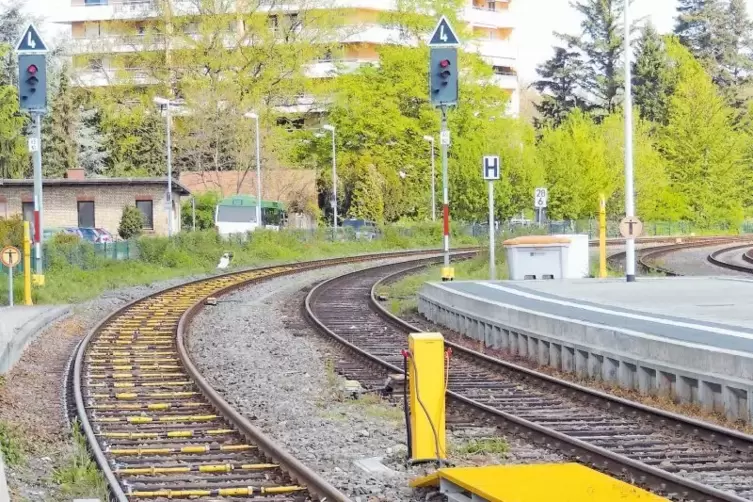 Weil in den Gleisbörgen am Grünstadter Bahnhof bei den Zügen mit starren Achsen Metall auf Metall reibt, bleiben Anwohner des Bi