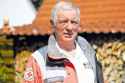 Walter Stroka ist seit mehr als 50 Jahren engagiert – zuerst bei den Johannitern, dann beim DRK.