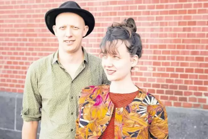 Deutsch-neuseeländische Kombination: Julia Zech und Pierce Black.