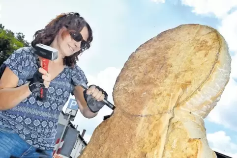 Zum ersten Mal dabei: Melanie Paff und ihr Sonnensymbol.