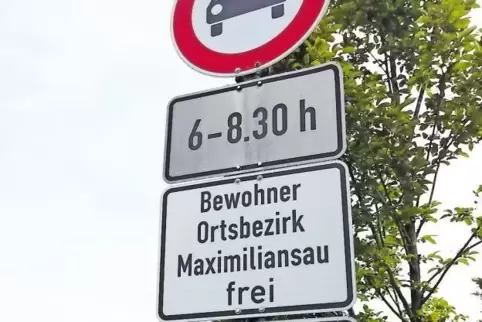 Wird seit über 20 Jahren kaum beachtet: Das Durchfahrtsverbot.