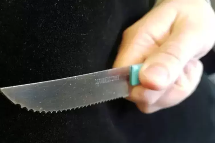 Ein Messer.  Symbolfoto: yah