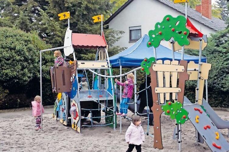 Diesen Spielplatz im Heidelberger Ring hat die Stadt im Herbst 2016 eröffnet.