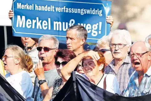 Am Rande dieser Demonstration in Dresden am 16. August kam es zu dem Vorfall um ein Journalistenteam des ZDF.