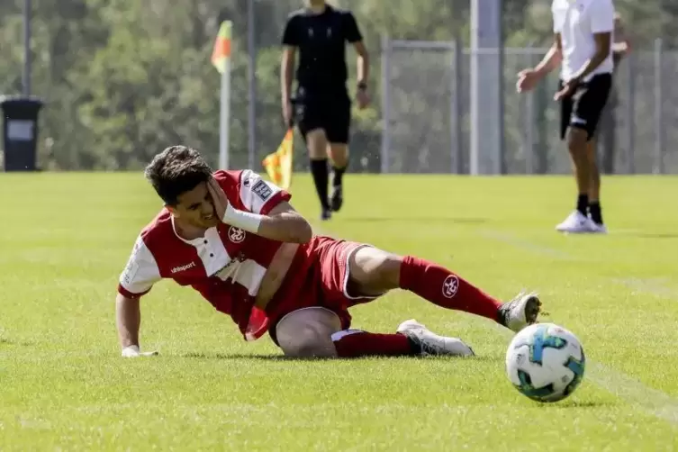 Gegen Bayern München ist er verletzungsbedingt nicht mit von der Partie: FCK-U19-Spieler Anil Gözütok.  Foto: view 