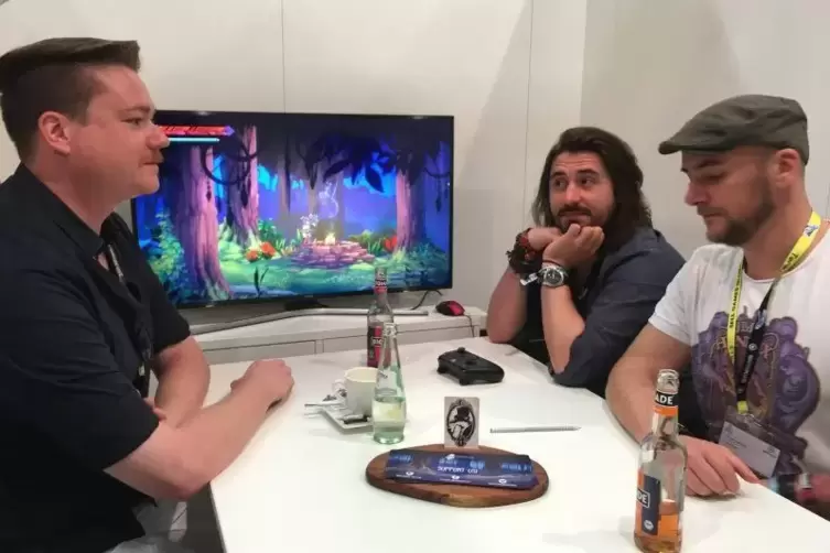 Grimbart Tales aus Kaiserslautern zeigten ihr Erstlingswerk, „Itorah“, während der Gamescom nur Fachbesuchern und potenziellen P