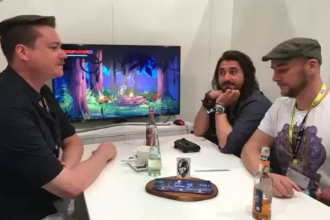 Grimbart Tales aus Kaiserslautern zeigten ihr Erstlingswerk, „Itorah“, während der Gamescom nur Fachbesuchern und potenziellen P