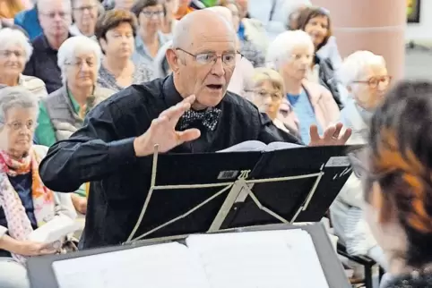 In nur vier Tagen gaben die „Hungate Singers“ unter Leitung von Greg Wright drei Konzerte in der Region - so gestalteten sie unt