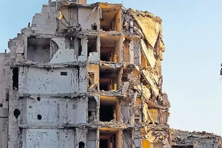 Die Familie von Rovan Aldarwish will in Homs in Syrien bleiben. Die Altstadt wurde im B&uuml;rgerkrieg zerst&ouml;rt.