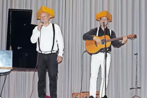 „Kä-Sera“: das Duo Camillo mit einer Hommage an den Käse.