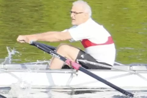 In seinem Element: Harald Schwager von der RG Speyer.