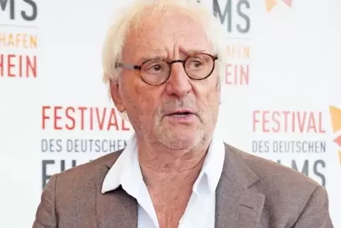 Günther Maria Halmer auf dem Filmfestival in Ludwigshafen.