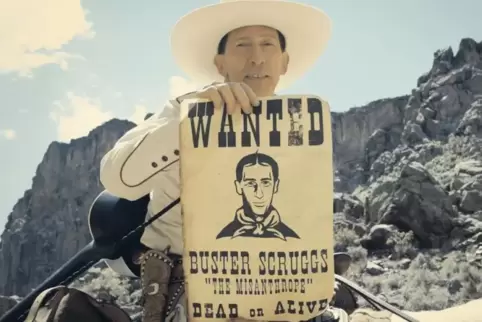 Szene aus „Die Ballade von Buster Scruggs“ des Coen-Brüder. Die Western-Parodie ist eher eine Enttäuschung.