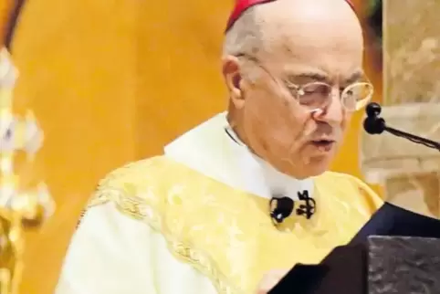 Forderte den Rücktritt des Papstes: Erzbischof Carlo Maria Viganò.
