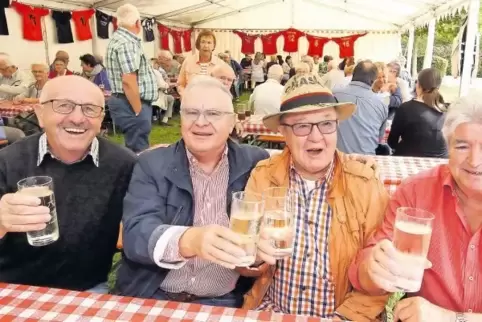Gute Stimmung: Der Mittagstisch war auch 2018 gut besucht.
