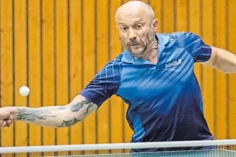 Die TSG Eisenberg um Mark la Cava gewann in der Bezirksklasse gegen den SV Kirchheimbolanden souverän mit 9:1