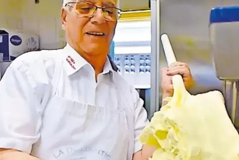 Für ihn ist Eis Passion: Rocco Minicucci.