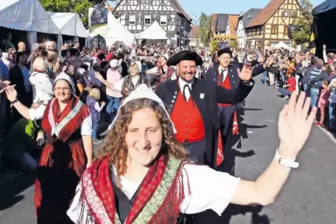 Die Billigheimer Trachtengruppe gilt als die älteste der Pfalz.