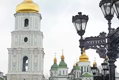 Die Sophienkathedrale in Kiew: Während der Maidan-Proteste warnten die Glocken der Kiewer Kirchen die Aktivisten vor Angriffen v