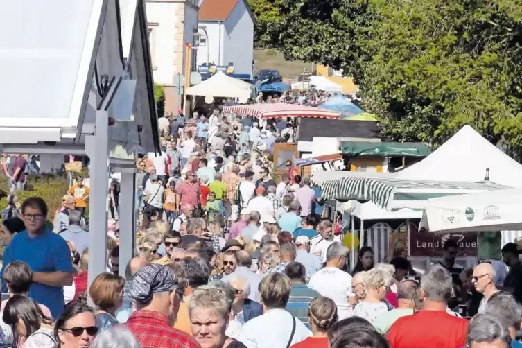 Mehr als 60.000 Menschen besuchten am Wochenende den Europäischen Bauernmarkt.