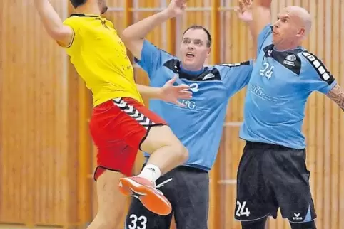 Nicolas Flörchinger traf fünffach im Derby gegen die SG Lambsheim/Frankenthal.