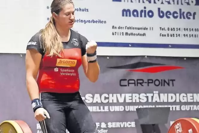 Will zur WM und zu Olympia: Nina Schroth vom AC Mutterstadt. Will zur WM und zu Olympia: Nina Schroth vom AC Mutterstadt.