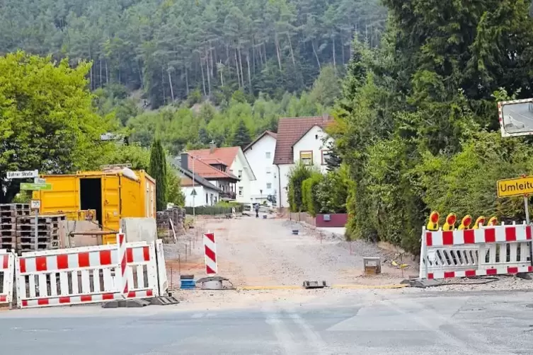 Das hat man in Hauenstein selten erlebt: Die Ausbauarbeiten in der Michaelstraße liegen sogar vor dem Zeitplan.