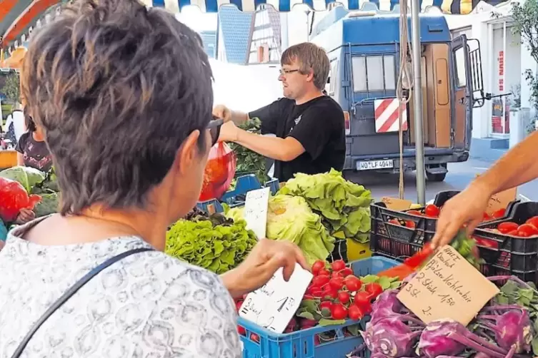 Einkaufen und genießen: Der Obst- und Gemüsetag am Sonntag bietet für jeden etwas.