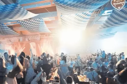 Beim Wörther Oktoberfest wurde schon 2017 ausgelassen gefeiert.