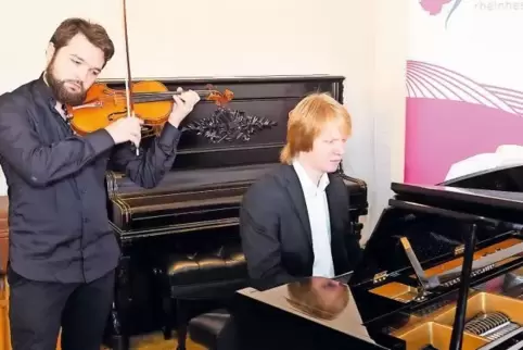 Hinterließen einen hervorragenden Gesamteindruck: Andrey Rozendent und Sergey Markin.