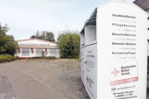 Das Vereinsheim des DRK-Ortsvereins Bad Bergzabern steht bereits auf Kapeller Gemarkung.