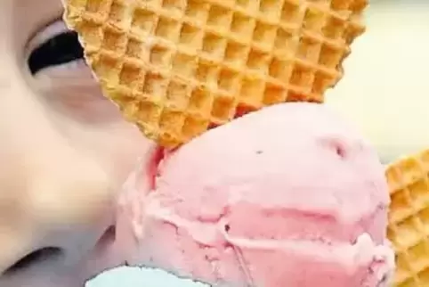 Sommergenuss: Eis.