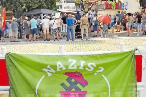 Wegen der zahlreichen Versammlungen kommt es in Kandel zu Einschränkungen im Straßenverkehr.