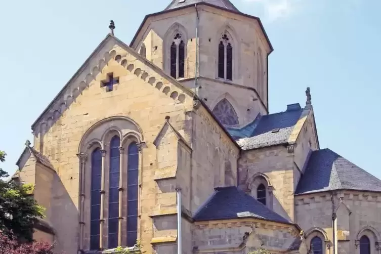 Das wahrscheinlich schönste, aber mit Sicherheit geschichtsträchtigste Gotteshaus im Landkreis Kusel: die Abteikirche in Offenba