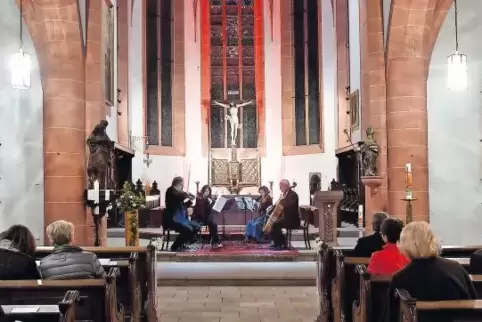 Erstmals eröffnete mit dem Lupot-Quartett ein Streicherensemble die Konzertreihe in Deidesheim.