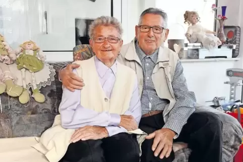 Johanna und Waldemar Xander freuen sich auf die Fahrt zum Dom.