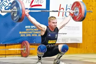 Form gehalten: André Winter vom deutschen Meister AV 03 Speyer beim Heimsieg gegen Heinsheim.
