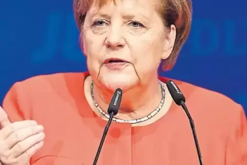 Angela Merkel zeigte sich enttäuscht von der Arbeit der großen Koalition.