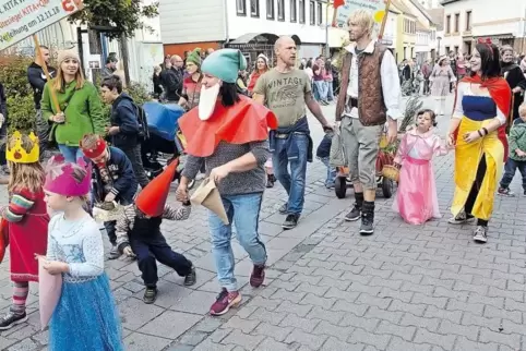 Kleine und große Prinzessinnen sowie Zwerge: die protestantische Kindertagesstätte.