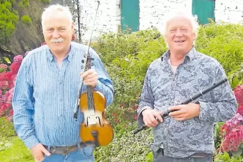 Urgesteine der Szene: Christy Barry & James Devitt.